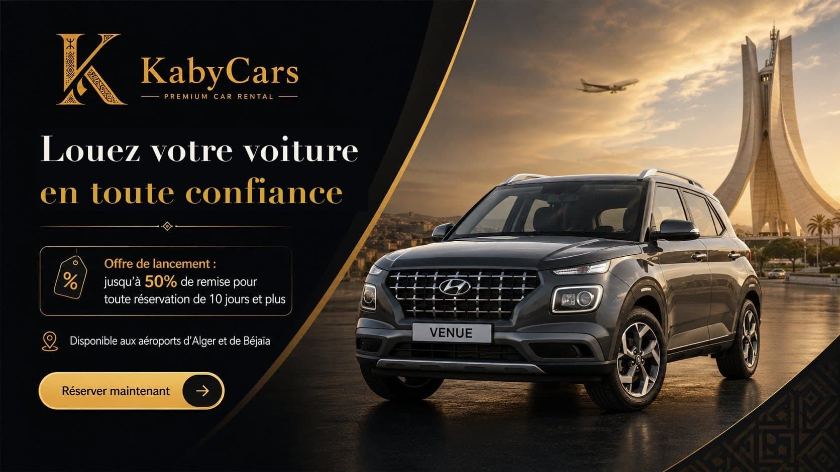 Louez votre voiture en toute confiance avec KabyCars